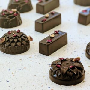 Chocolat noir – Praliné & biscuit
