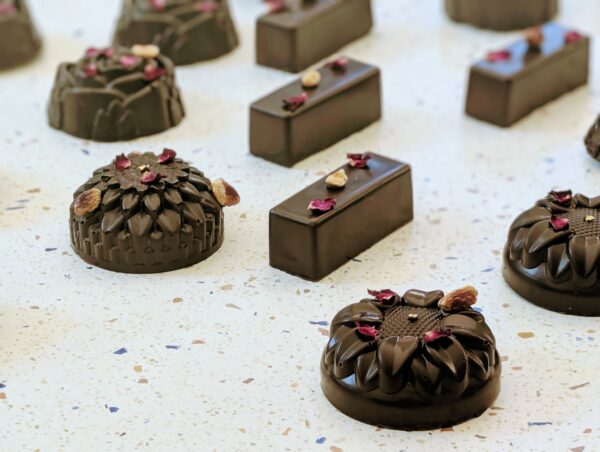 Chocolat noir - Praliné & biscuit